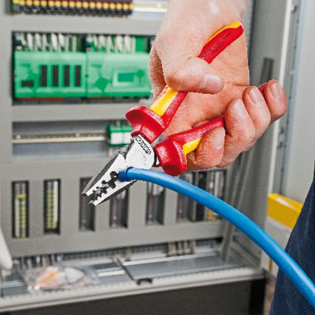 KNIPEX krimptang voor adereindhulzen vde 9778180