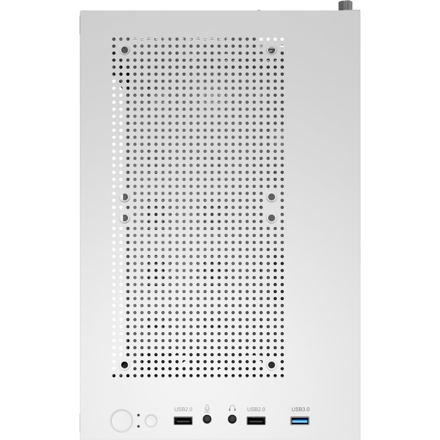 Aerocool cs-111 mini tower behuizing (wit | 3x usb-a | window)