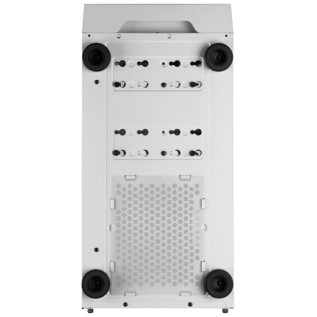 SilverStone fara r1 pro v2 midi tower behuizing (wit | 3x usb-a | tempered glass)