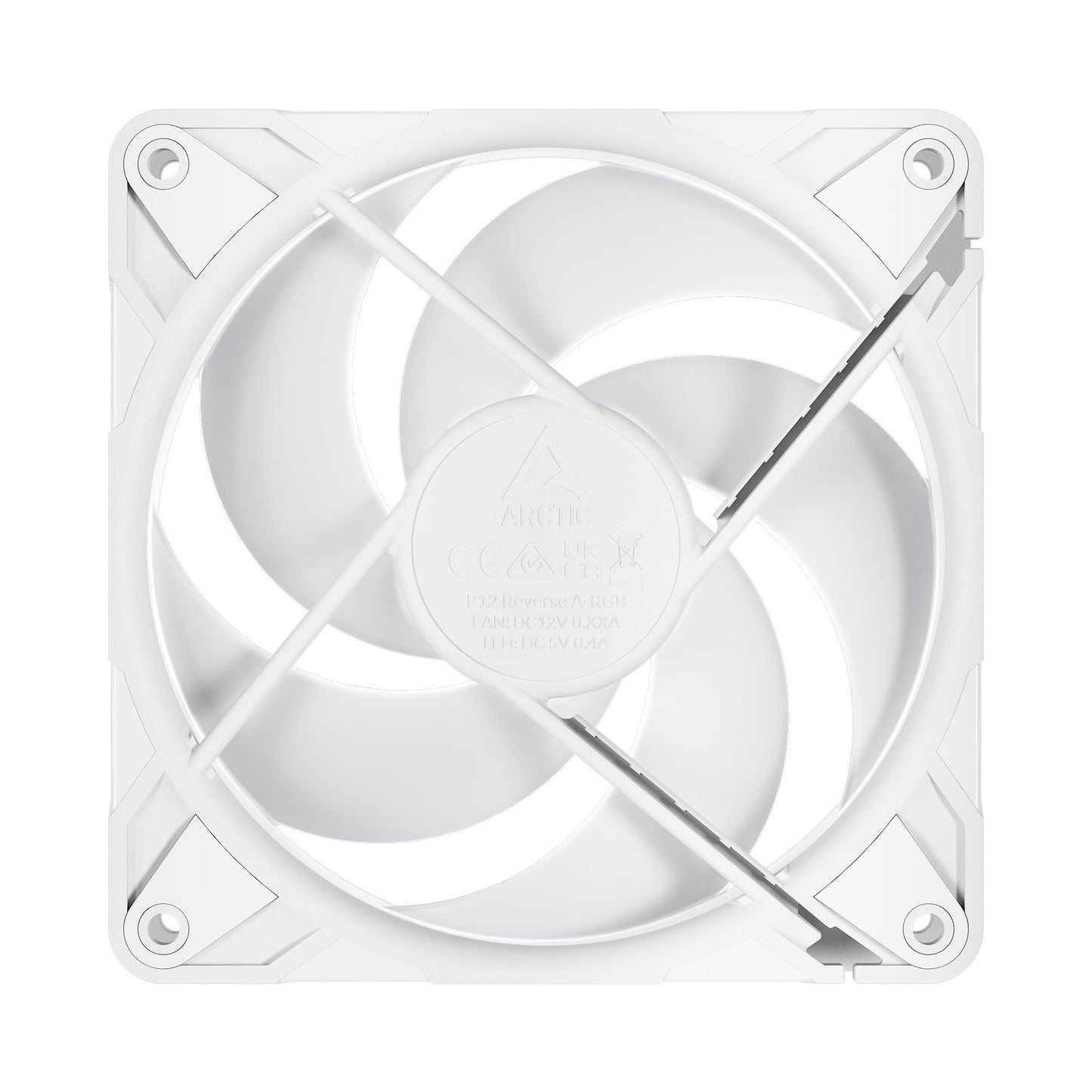 ARCTIC p12 pro reverse a-rgb case fans (wit, 3 stuks, 120 x 120 x 27 mm, pwm)