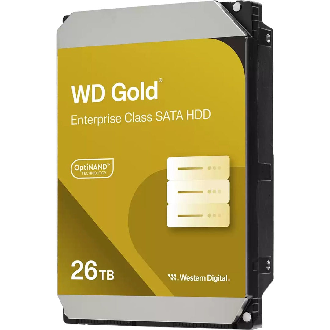 WD gold enterprise class 26 tb harde schijf (261kryz, sata 600, 24 7)