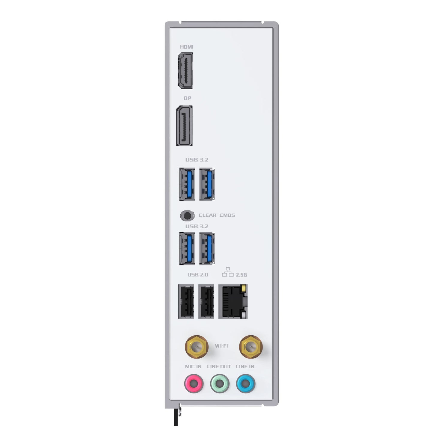 MAXSUN ms-esport b850m wifi ice socket am5 moederbord (wit, raid, gb-lan, wlan, bt, sound, µatx)