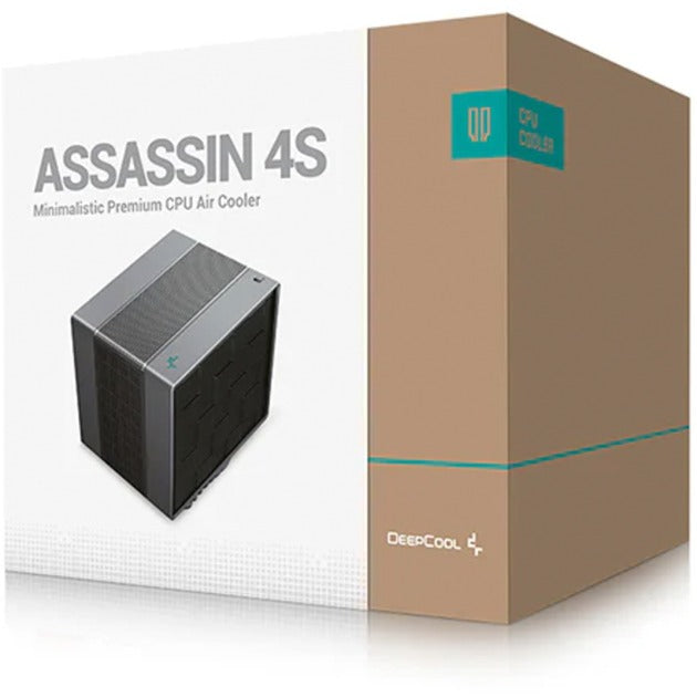 DeepCool assassin 4s cpu-koeler (zwart, 4-pins pwm fan-connector)