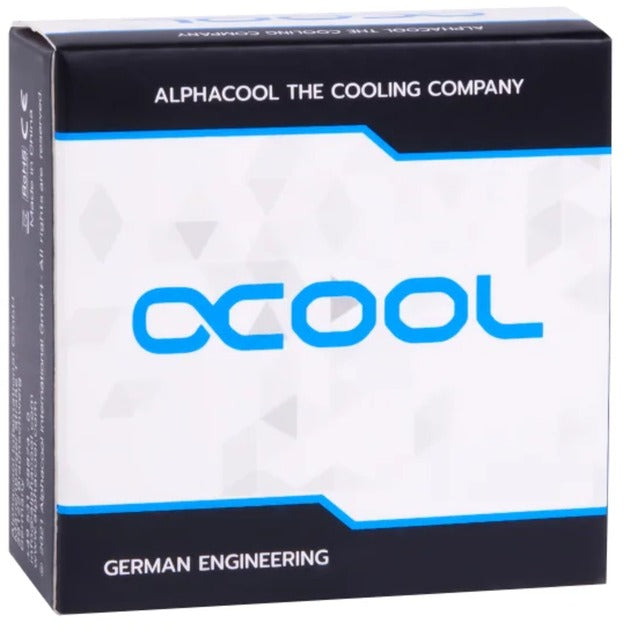 Alphacool eiszapfen 16 10mm screw-on nozzle 90° rotatable g1 4 verbinding (zwart, 4 stuks)