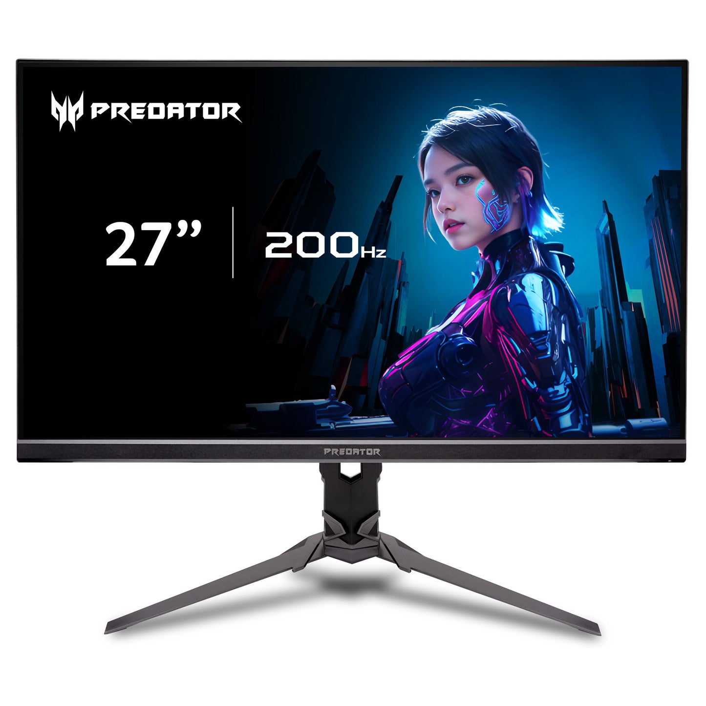Acer predator xb273u x1 27 gaming monitor (zwart, 2x hdmi, 1x display, audio, amd freesync, 200 hz)