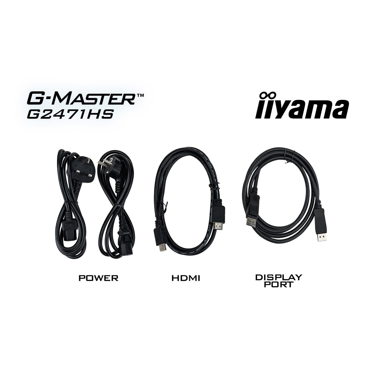 Iiyama g-master red eagle g2471hs-b1 23.8 gaming monitor (zwart, 2x hdmi, displayport, 240 hz)