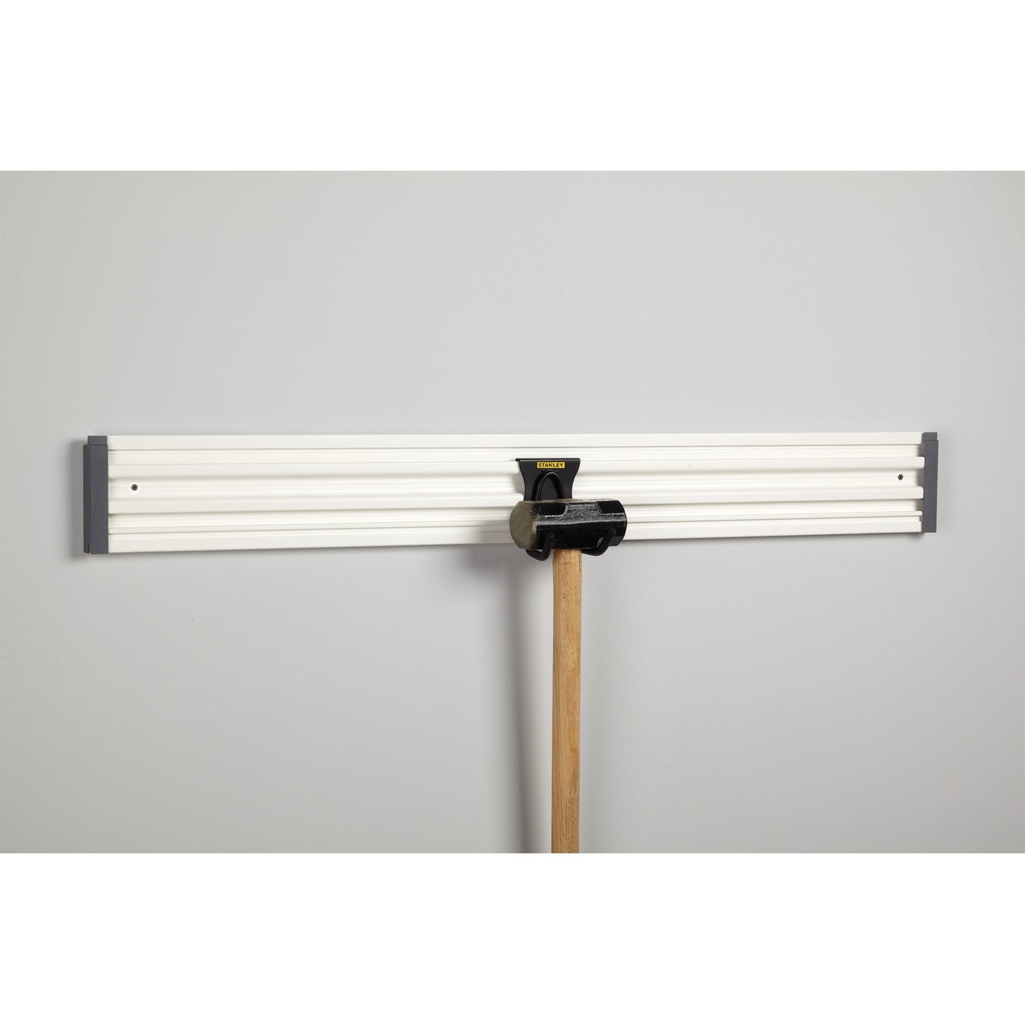 Stanley track wall - universele haak medium houder (zwart)