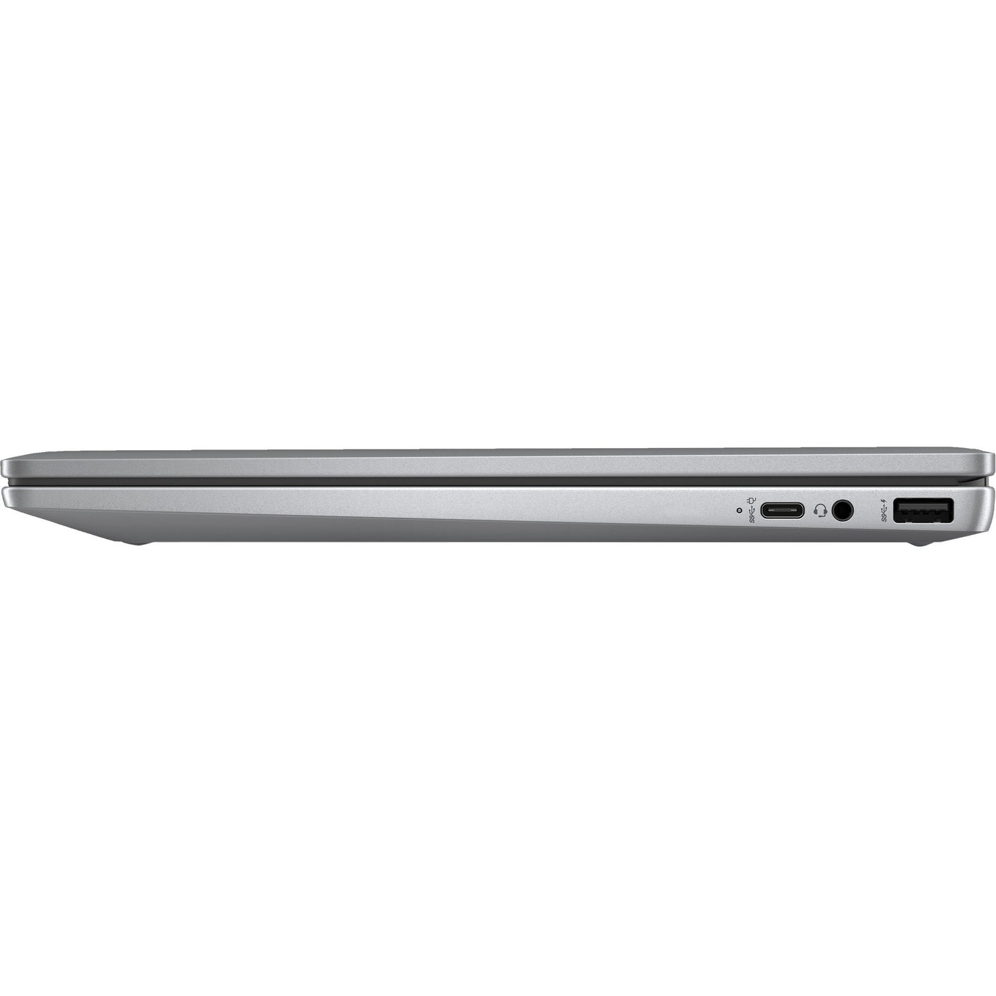 HP chromebook x360 14b-cd0075nd (a12m4ea) 14 2-in-1 laptop (zilver | core i3-n305 | uhd graphics | 8 gb | 256 gb ufs | touch)