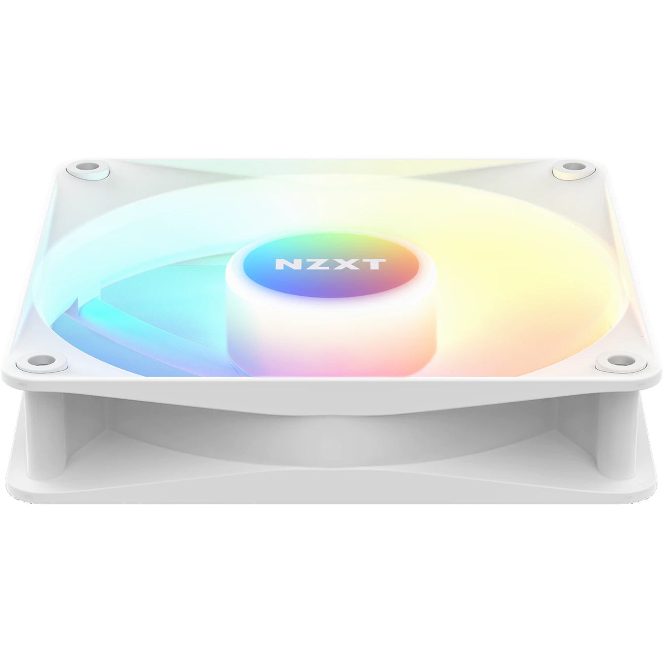 NZXT f120 rgb core case fan (wit, 120 x 120 x 26 mm, pwm)