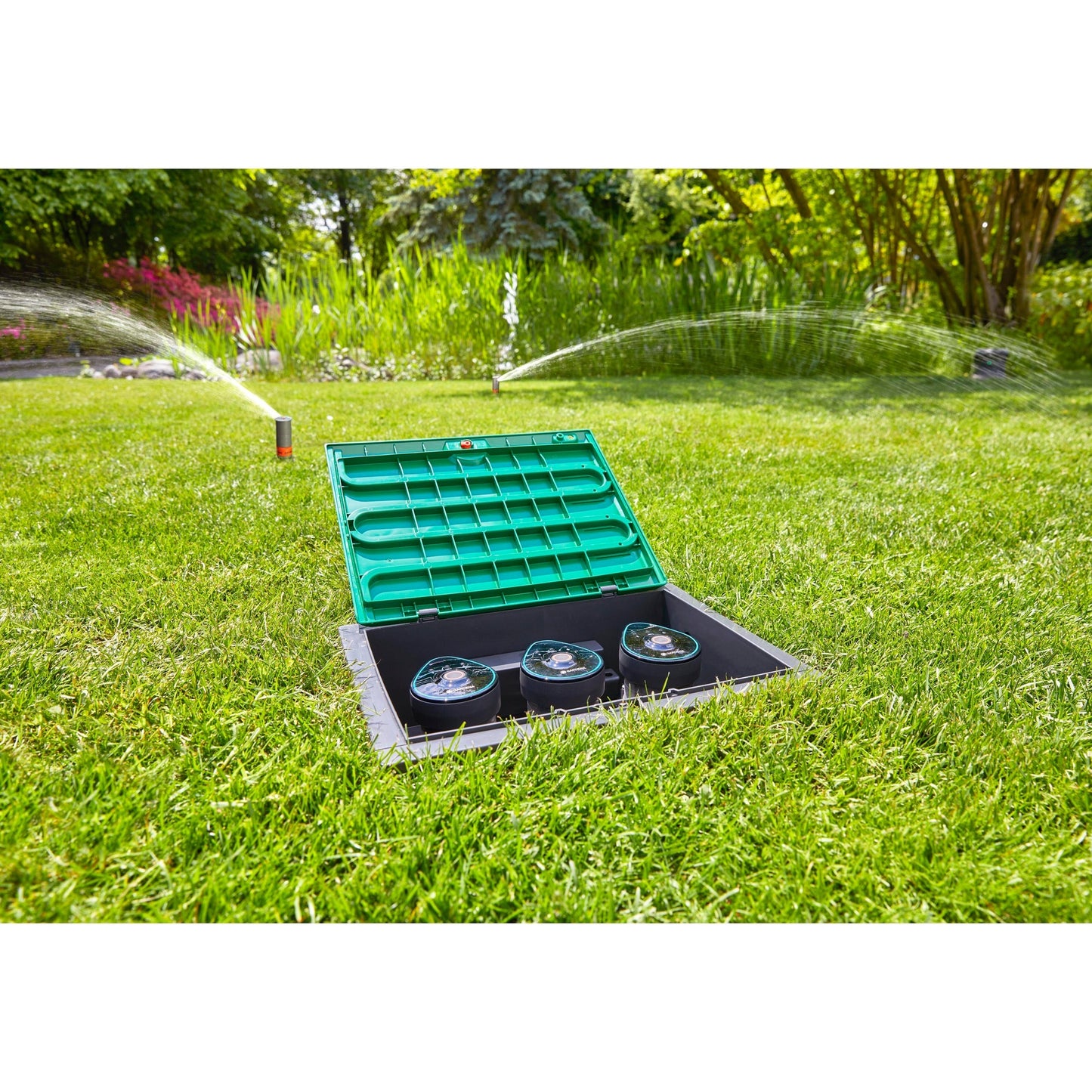 GARDENA beregeningsventiel 9 v bluetooth besturingsmodule (grijs, 1285-20, bluetooth)