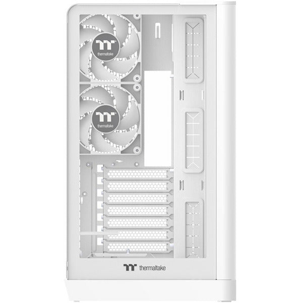 Thermaltake view 390 tg snow midi tower behuizing (wit | 2x usb-a | 1x usb-c | tempered glass)