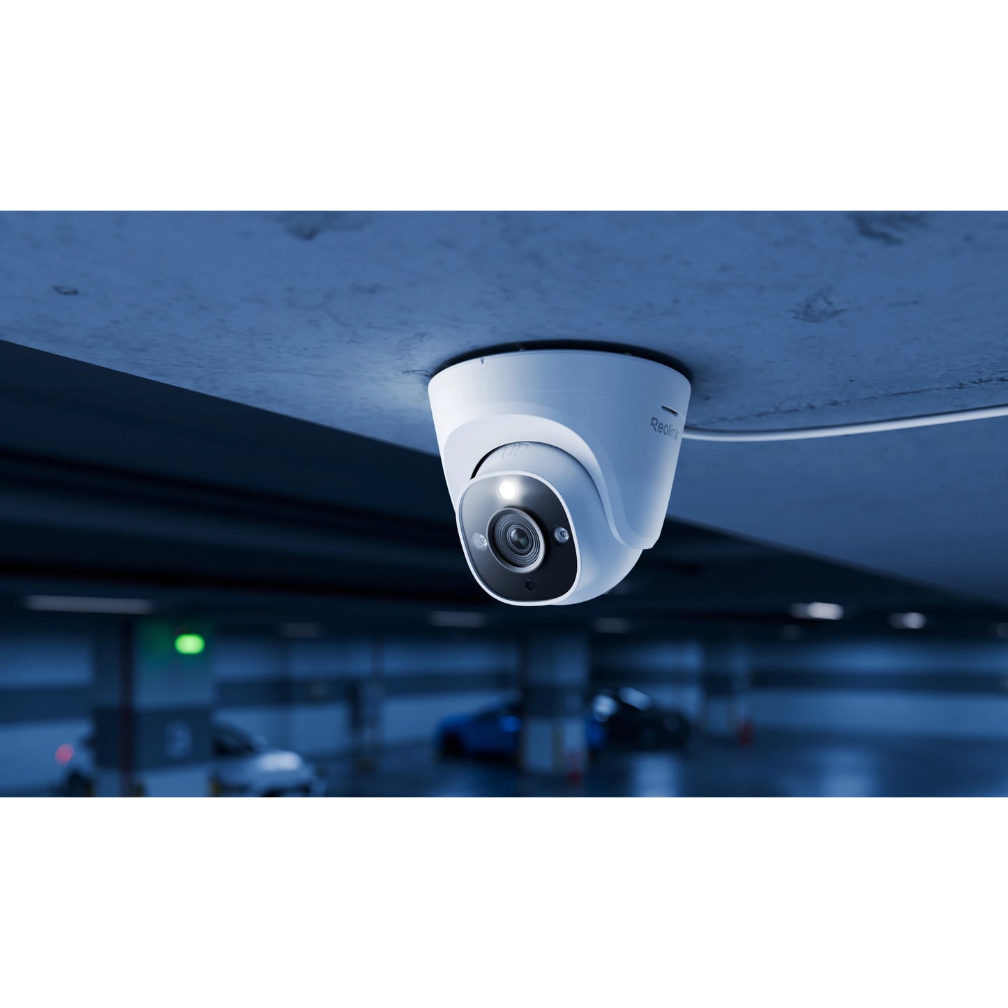 Reolink RP-PCT12M, slimme 12MP Ultra HD PoE-camera met spotlights (Wit)