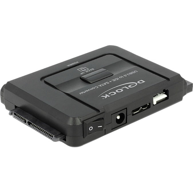 DeLOCK converter usb 3.0 > sata 6 gb s ide 40 pin ide 44 pin (zwart, 61486)