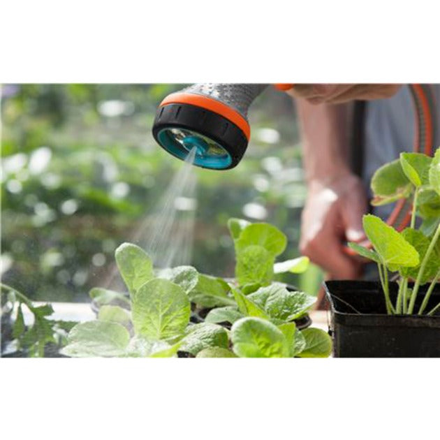 GARDENA comfort broes gevoelige planten spuitpistool (grijs oranje, 18321-20)