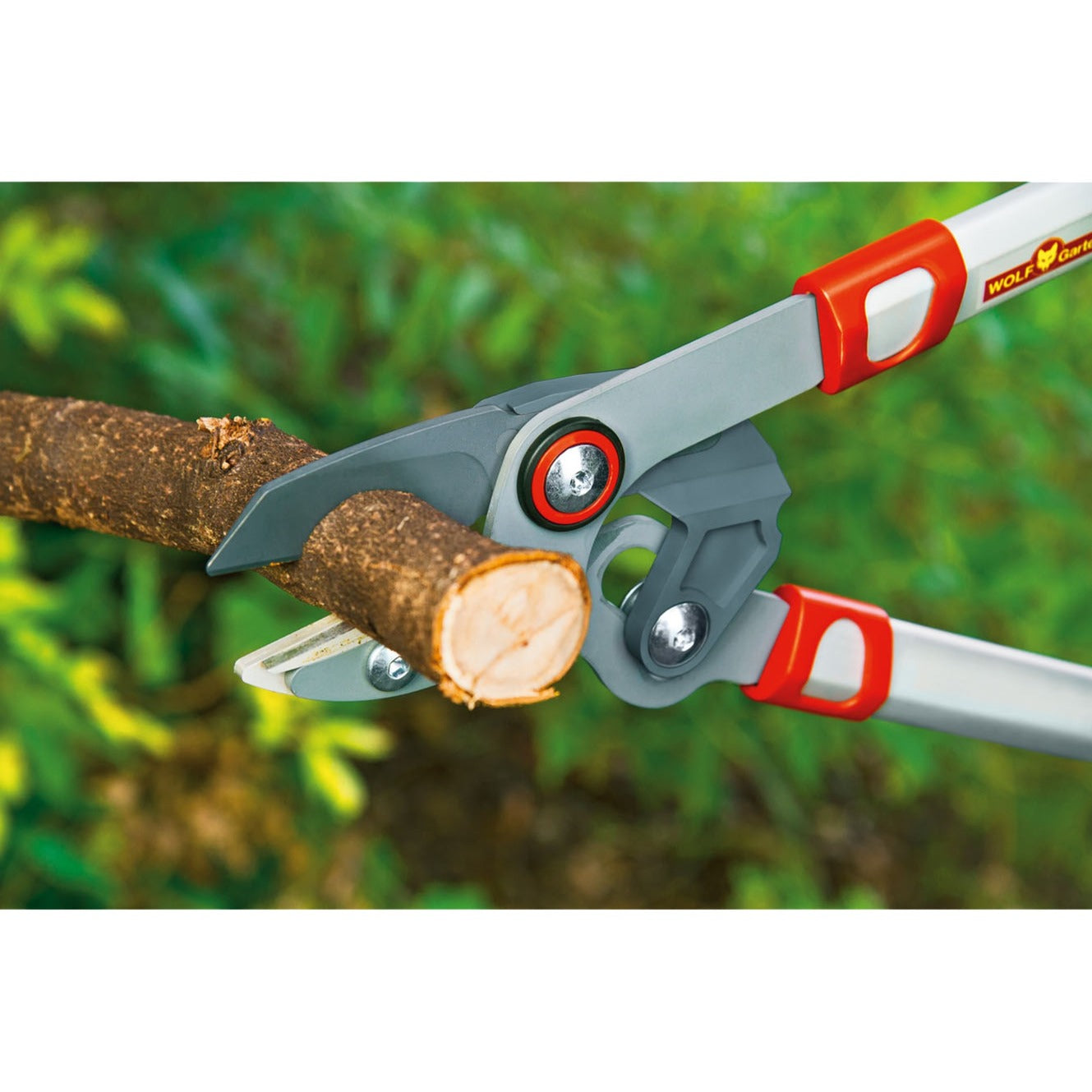 WOLF-Garten takkenschaar comfort plus power cut** rs 750 (rood geel)