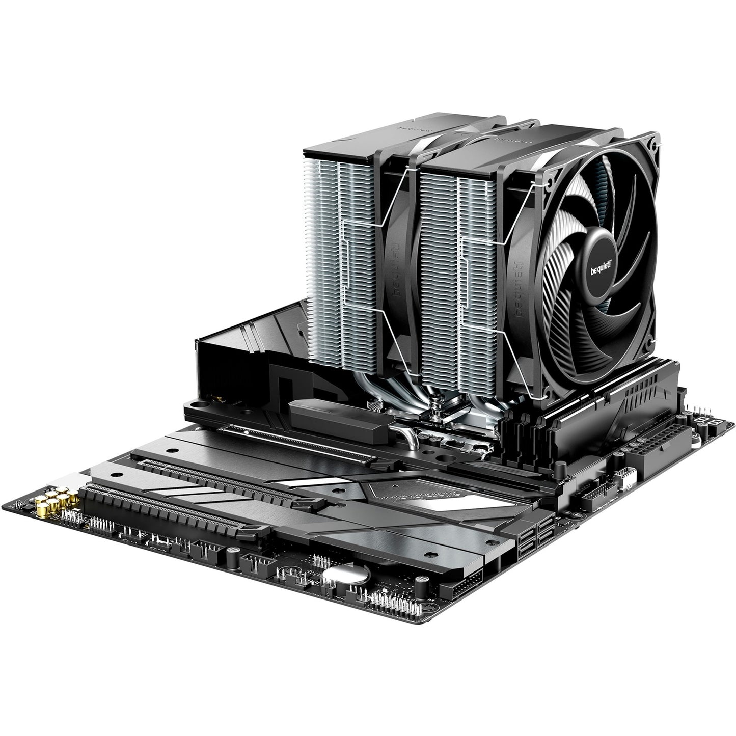 Be Quiet! pure rock pro 3 cpu-koeler (zwart)