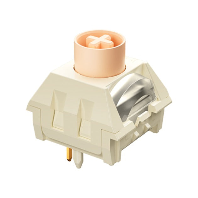 MCHOSE X75 Navy Blue Icy Creamsicle Wireless Gasket Mount Mechanical RGB toetsenbord (Wit, US lay-out (QWERTY), Kailh Box Icy Creamsicle, 75%, RGB, Hot swap, Double-Shot PBT, draadloos | Bluetooth | USB-C)