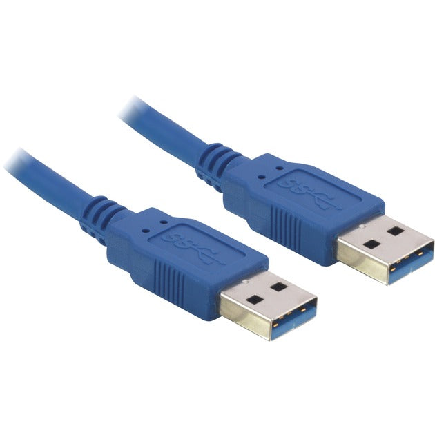 DeLOCK usb-a 3.0 > usb-a 3.0 kabel (blauw, 1 meter)