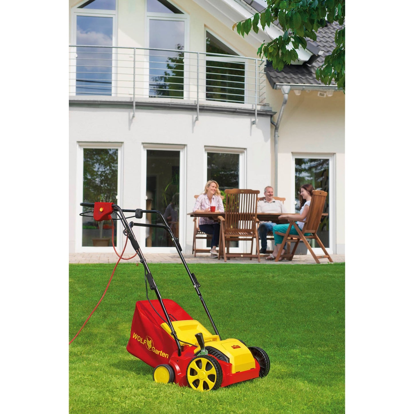 WOLF-Garten ambition v 303 e verticuteerder (rood geel)