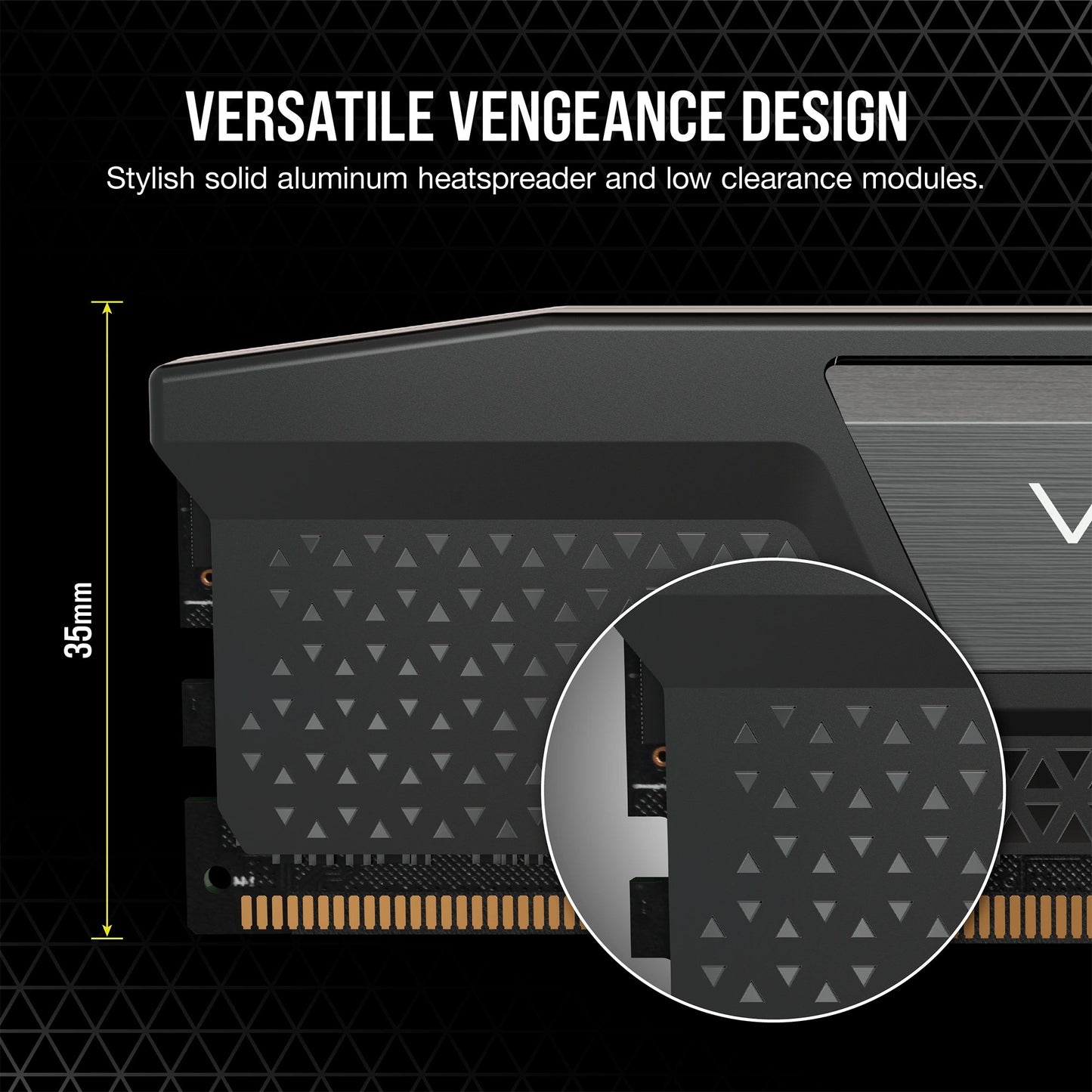 Corsair vengeance 32 gb ddr5-6000 (2x 16 gb) werkgeheugen (zwart, cmk32gx5m2b6000c38, xmp 3.0)