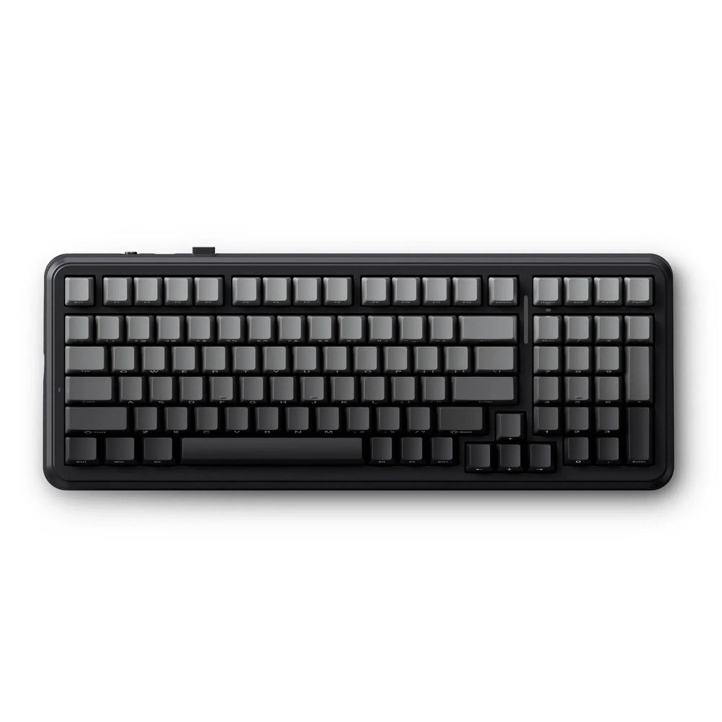 MCHOSE K99 V2 Wireless Gasket Mount Mechanical Keyboard (Zwart, US lay-out (QWERTY), Kailh Box Icy Creamsicle, 99%, RGB, PBT Keycaps, Hot-Swap, 2.4 GHz | Bluetooth | USB-C)
