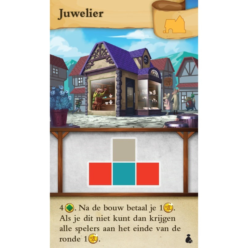 White Goblin Games tiny towns: voorspoed (1e uitbreiding) bordspel (uitbreiding, nederlands, 1 - 6 spelers, 30 - 60 minuten, vanaf 10 jaar)