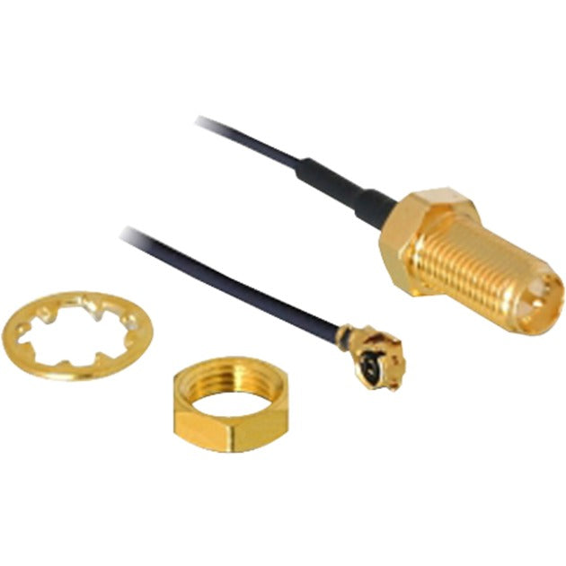DeLOCK u.fl > rp-sma adapter (0,2 meter)