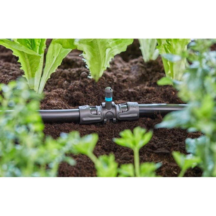 GARDENA micro-drip-system t-stuk voor sproeiers verbinding (donkergrijs)