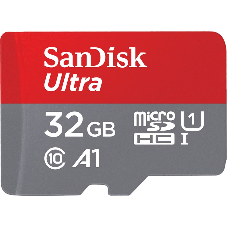 SanDisk ultra microsdhc 32 gb geheugenkaart (class 10, uhs-i, sdsqua4-032g-gn6ma)