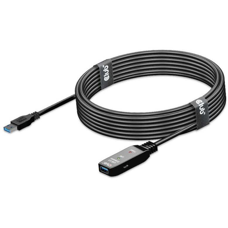 Club 3D usb 3.2 gen1 active repeater verlengkabel (zwart, 5 meter)