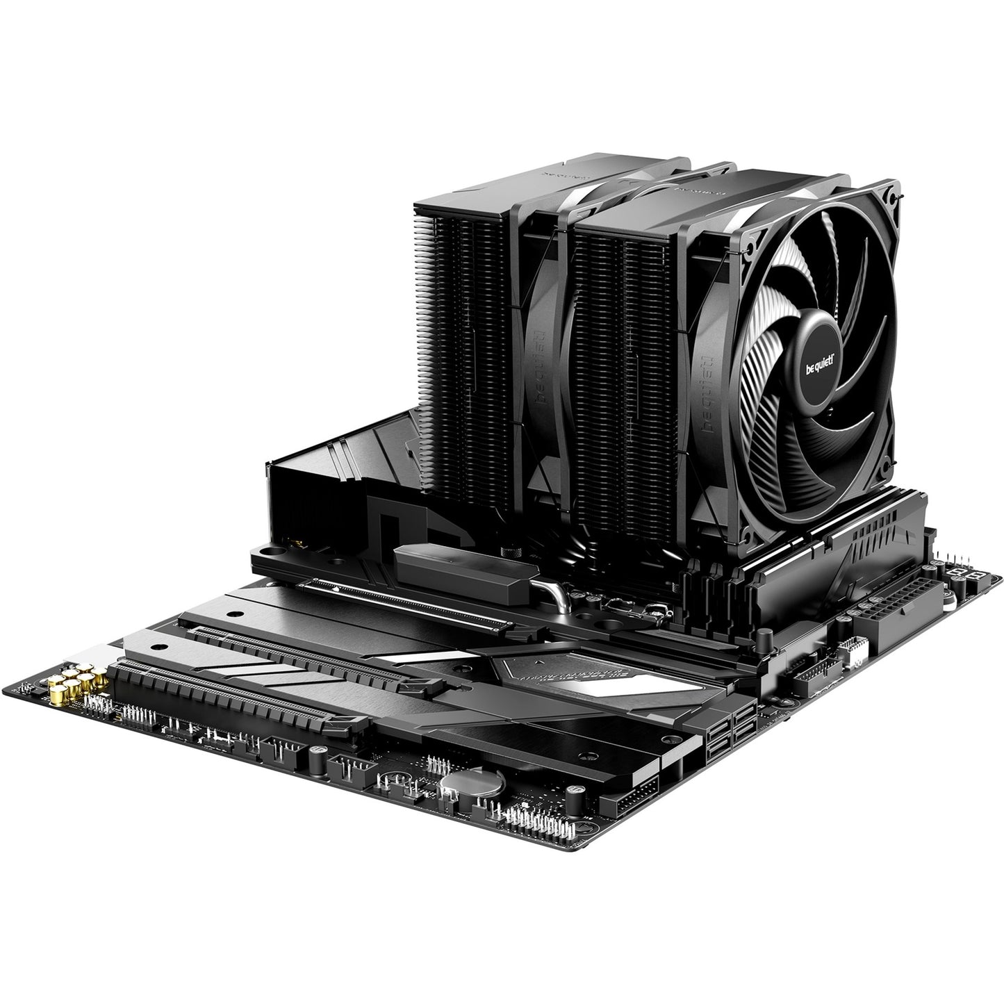 Be Quiet! pure rock pro 3 cpu-koeler (zwart)