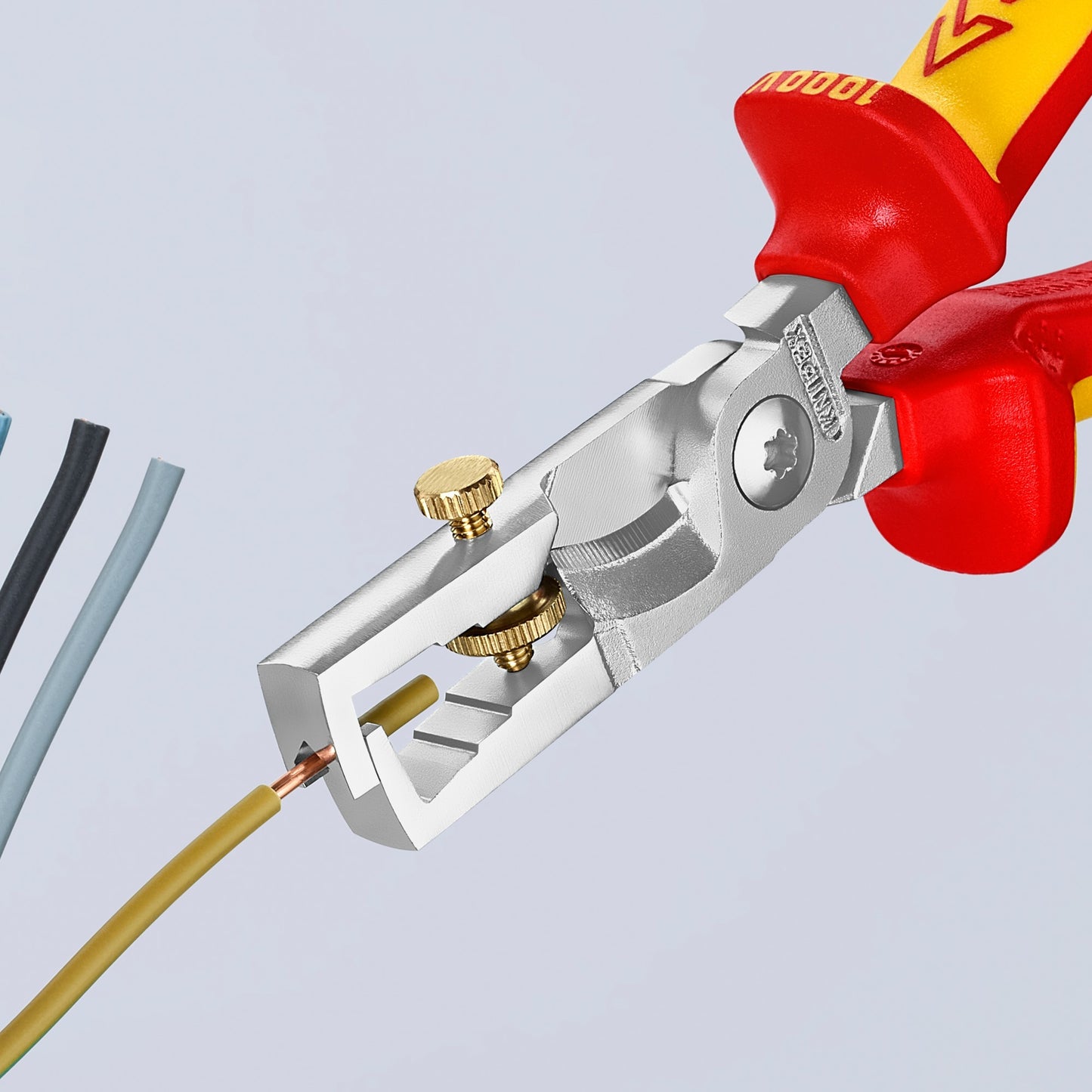 KNIPEX strix afstriptang met kabelschaar vde 180