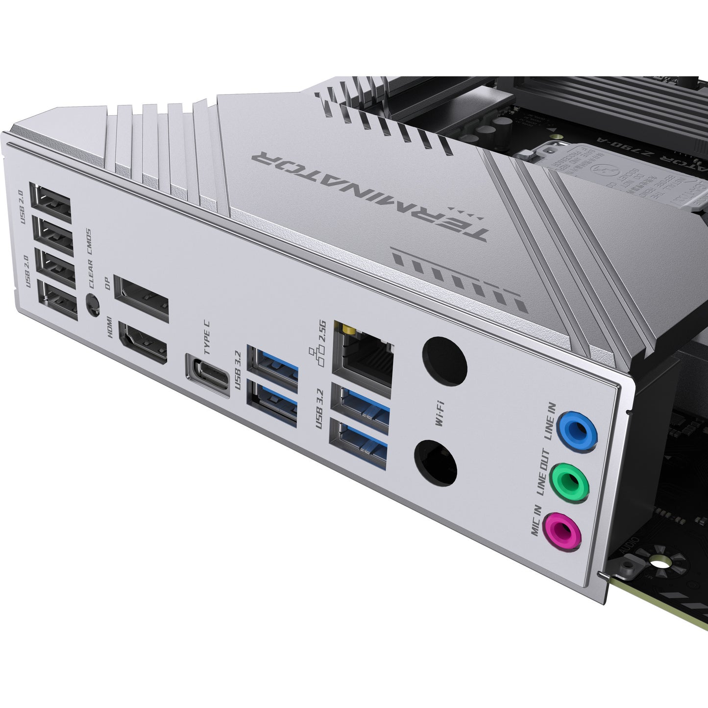MAXSUN ms-terminator z790-a wifi socket 1700 moederbord (zwart, raid, 2.5 gb-lan, wlan, bt, sound, atx)