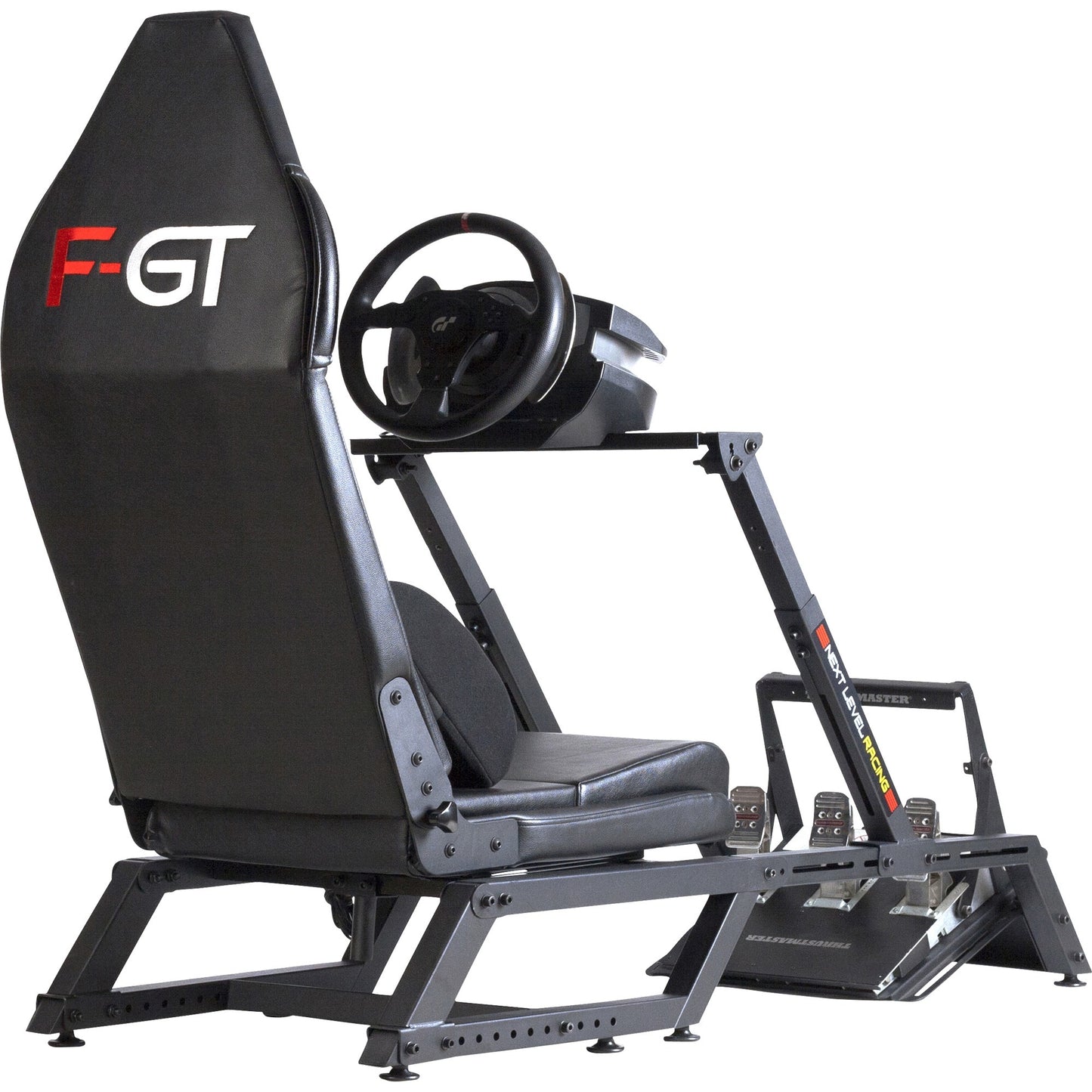 Next Level Racing f-gt formula and gt simulator cockpit racing simulator (zwart (mat))