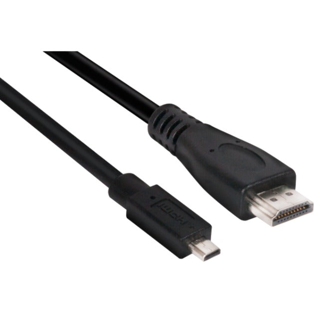 Club 3D micro hdmi > hdmi 2.0 kabel (zwart, 1 meter, 4k 60hz)