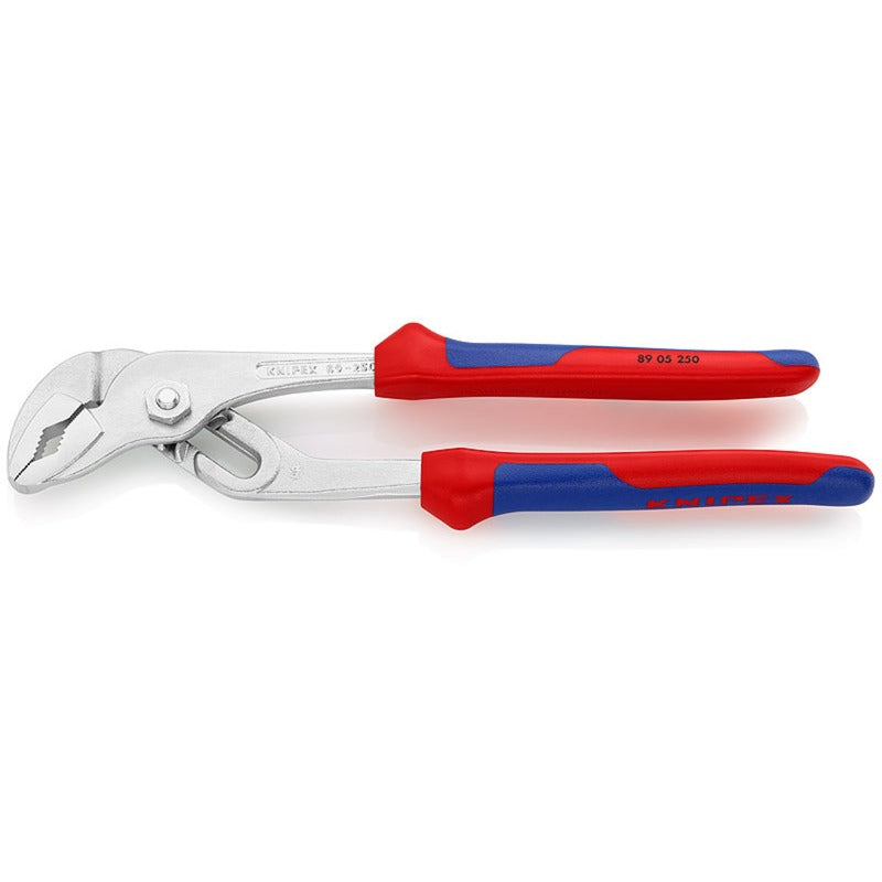 KNIPEX waterpomptang 89 05 250 zweedse- waterpomp-tang (rood chroom)