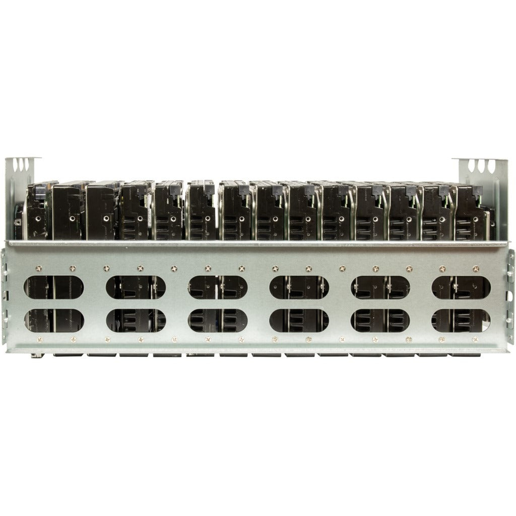 Inter-Tech 4f28 mining-rack, server behuizing (zwart | 2x usb-a)