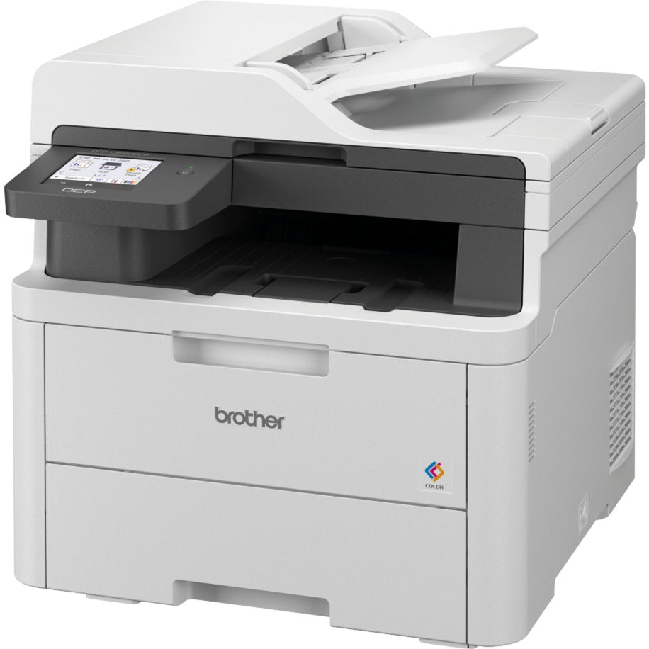 Brother dcp-l3560cdw all-in-one ledprinter (grijs, usb, lan, wlan, scannen, kopiëren)