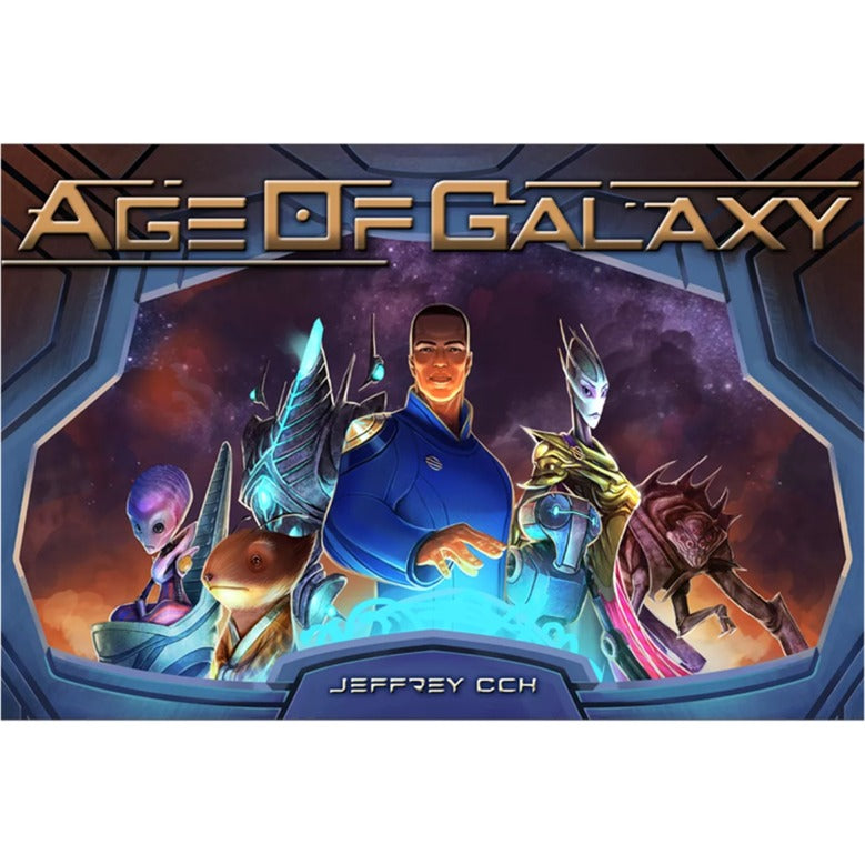 European Player Network Age of Galaxy Bordspel (Engels, 1 - 4 spelers, 45 - 60 minuten, Vanaf 12 jaar)