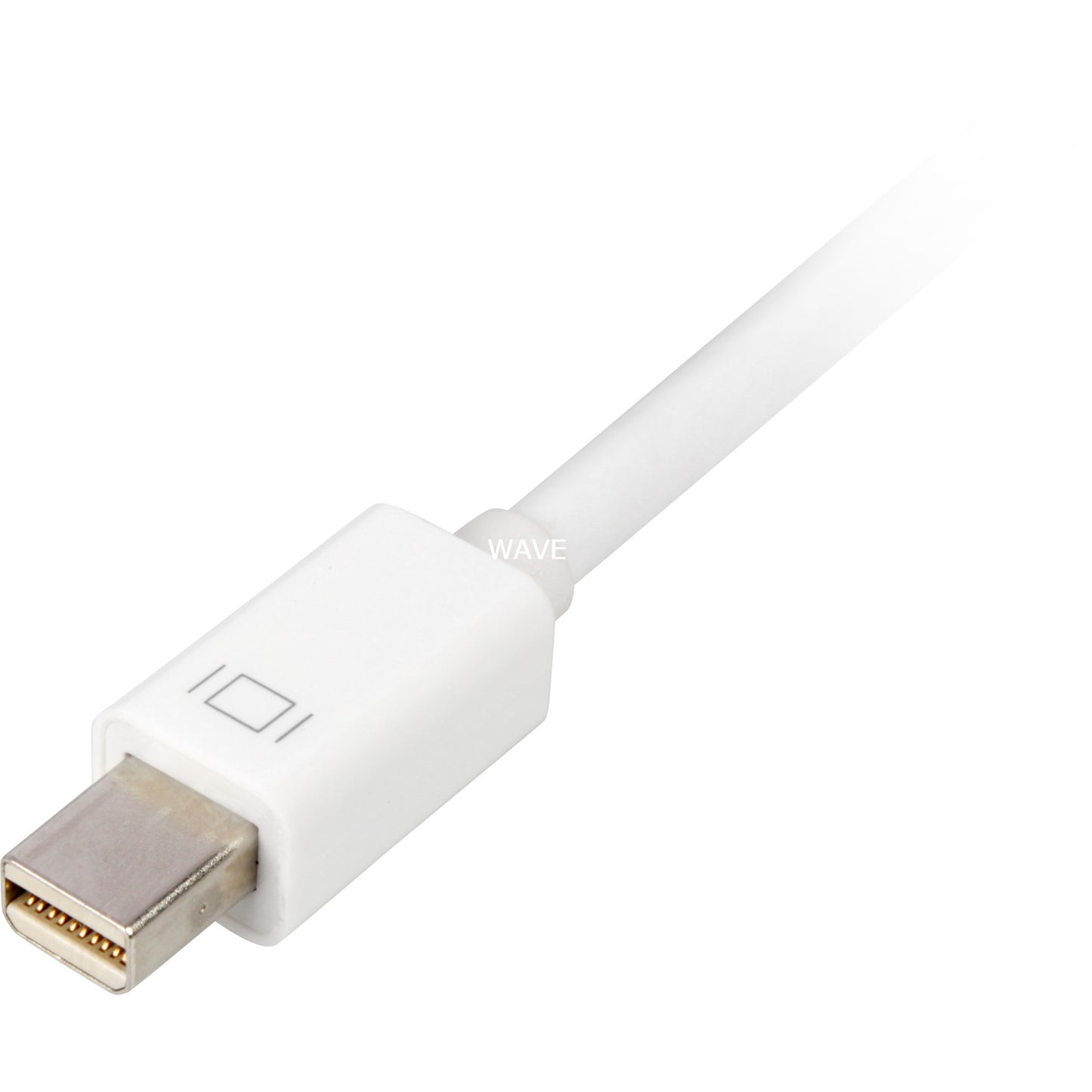 Sharkoon adapter mini displayport --> vga, 15cm (wit)