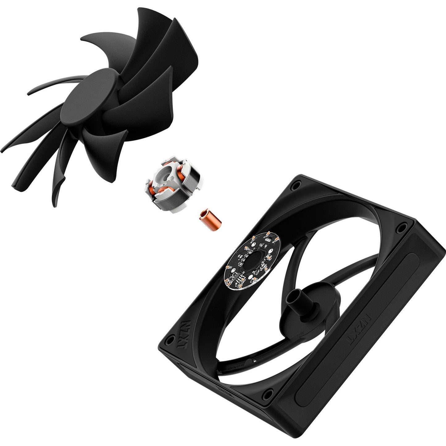 NZXT f120q case fan (zwart, 120 x 120 x 25 mm, pwm)