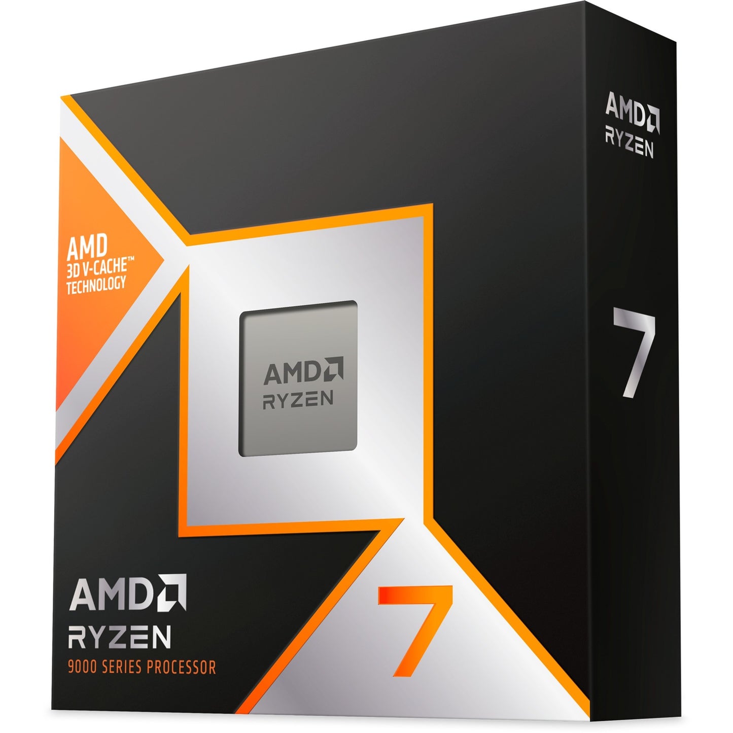 AMD ryzen 7 9800x3d, 4,7 ghz (5,2 ghz turbo boost) socket am5 processor (unlocked, boxed)