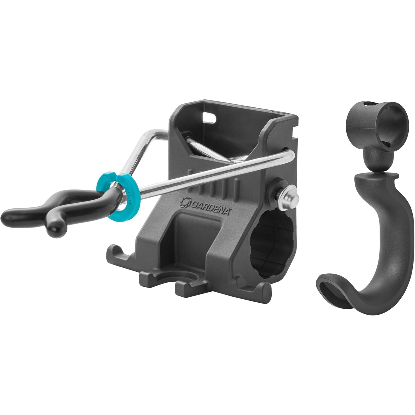 GARDENA houder haak set (zwart)