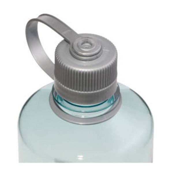 Nalgene Narrow Mouth Sustain Water Bottle, 1 Liter drinkfles (Lichtblauw)
