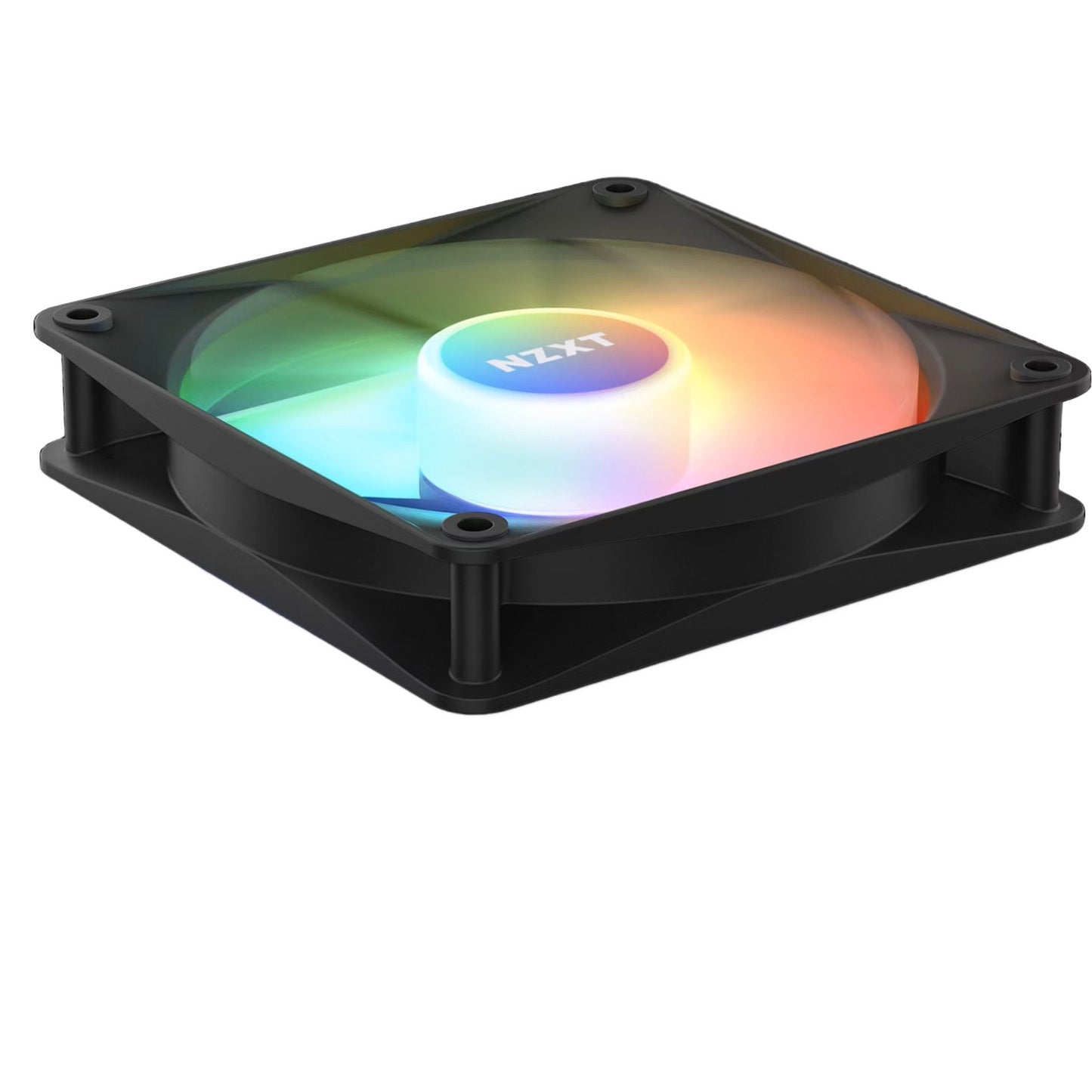 NZXT f120 rgb core case fan (zwart, 120 x 120 x 26 mm, pwm, zonder controller)