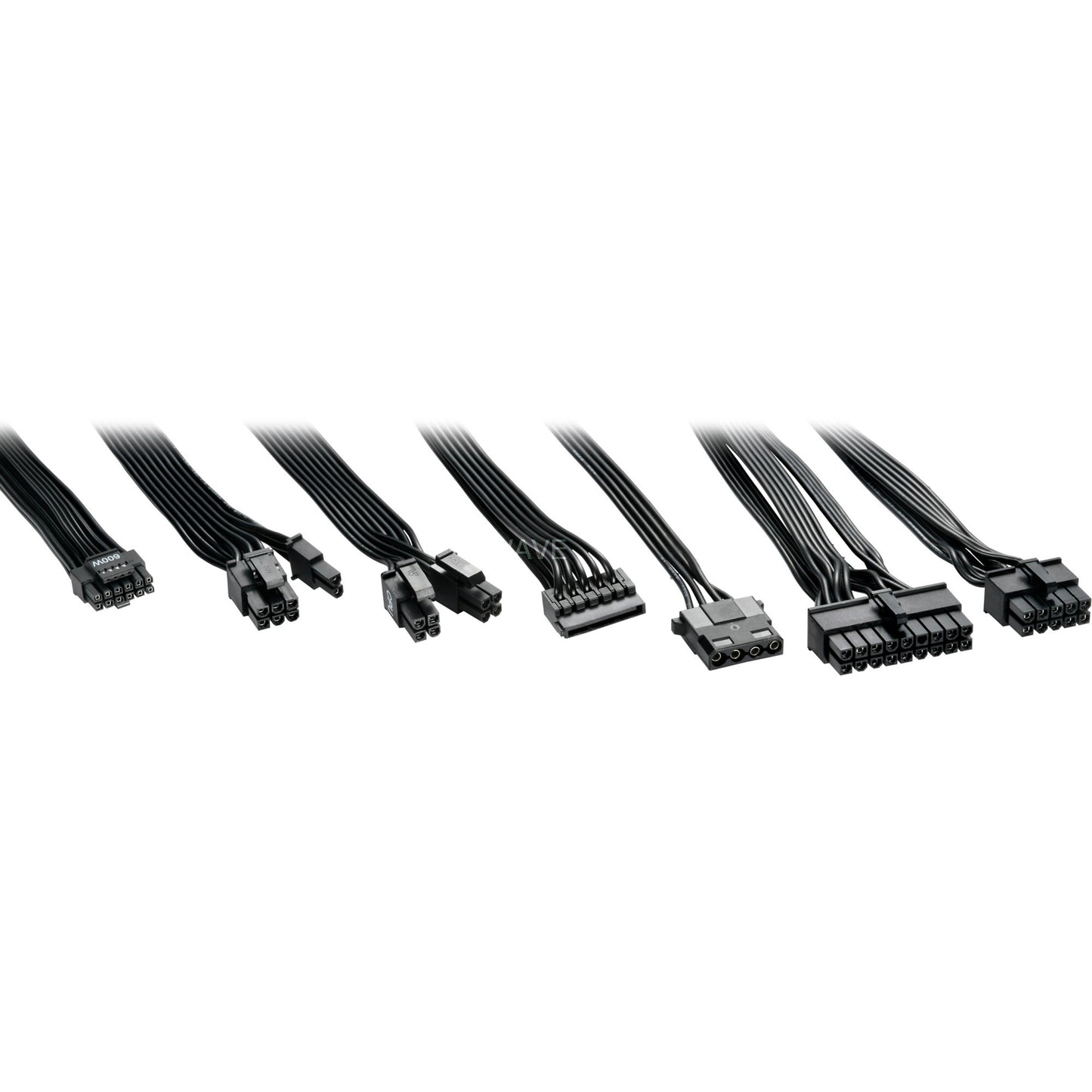 Sharkoon rebel p20 modulaire 750 watt voeding (zwart, 1x 12v-2x6, 4x pcie)