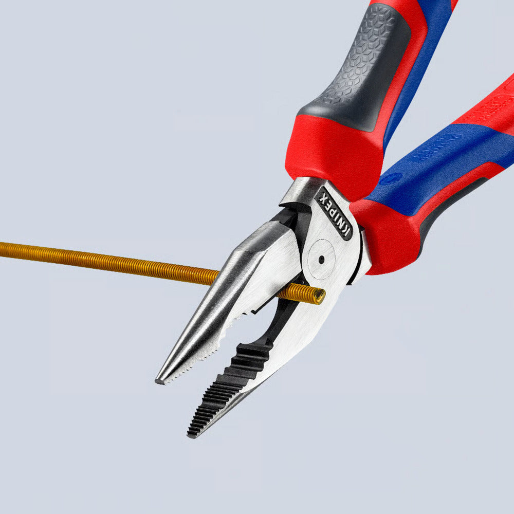 KNIPEX spitse kombitang combinatietang (rood blauw)