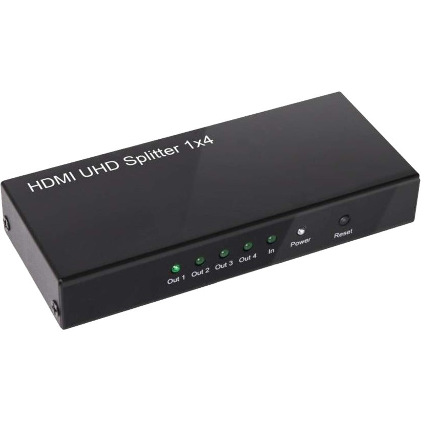 Club 3D hdmi 2.0 uhd splitter 4 ports hdmi splitter (zwart)