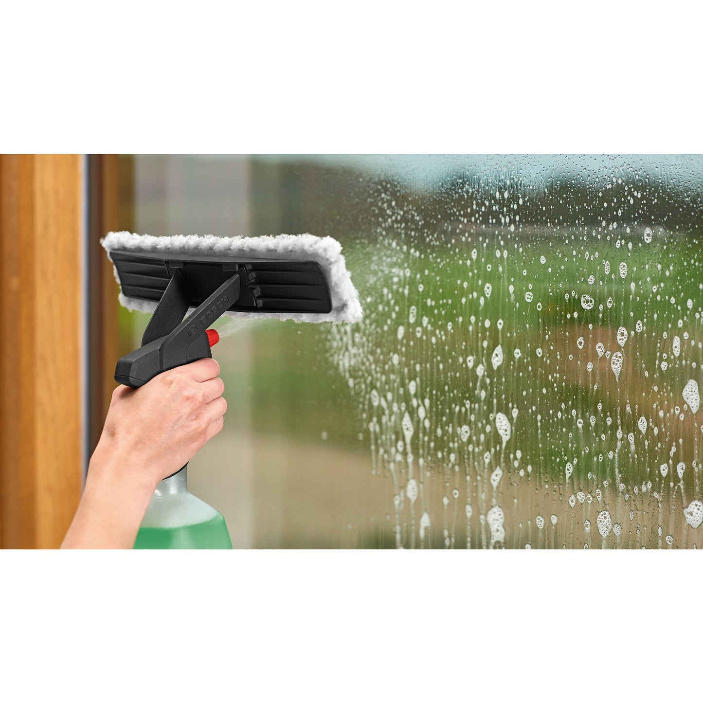 Bosch glassvac solo plus raamreiniger