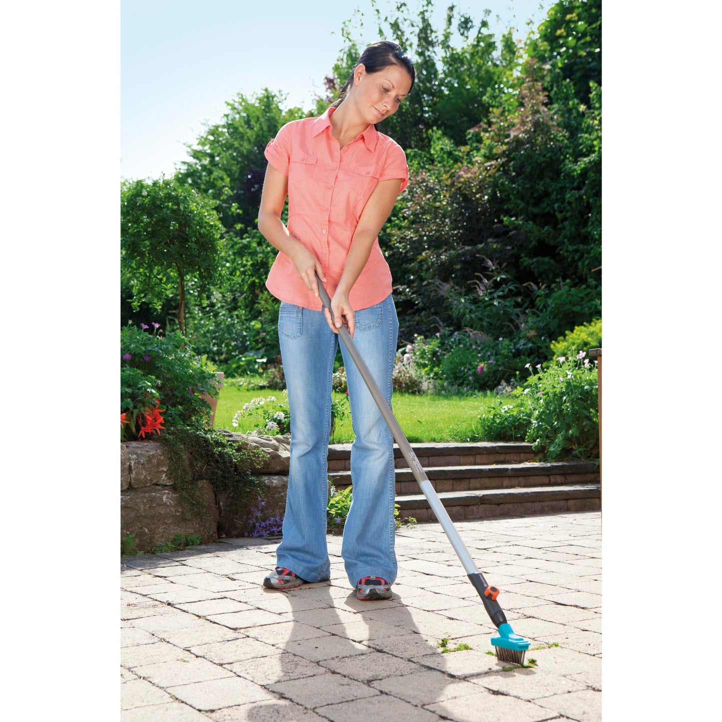 GARDENA combisystem voegenborstel m (turquoise, 3605-20)